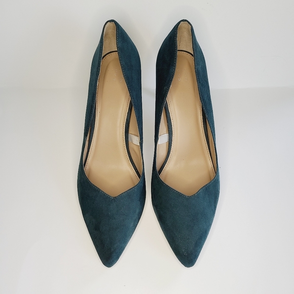 A new day pumps green shoes Sz. 10 - Picture 5 of 7